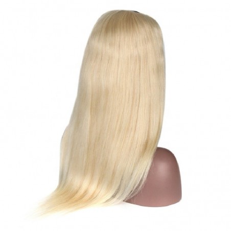 Straight U Part Wig 613# Upgrade Virgin Hair Wigs Glueless Wig